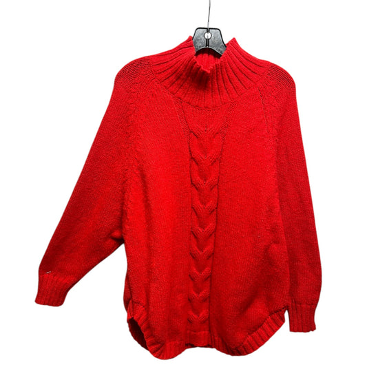 Sweater Unbranded In Red, Size: L