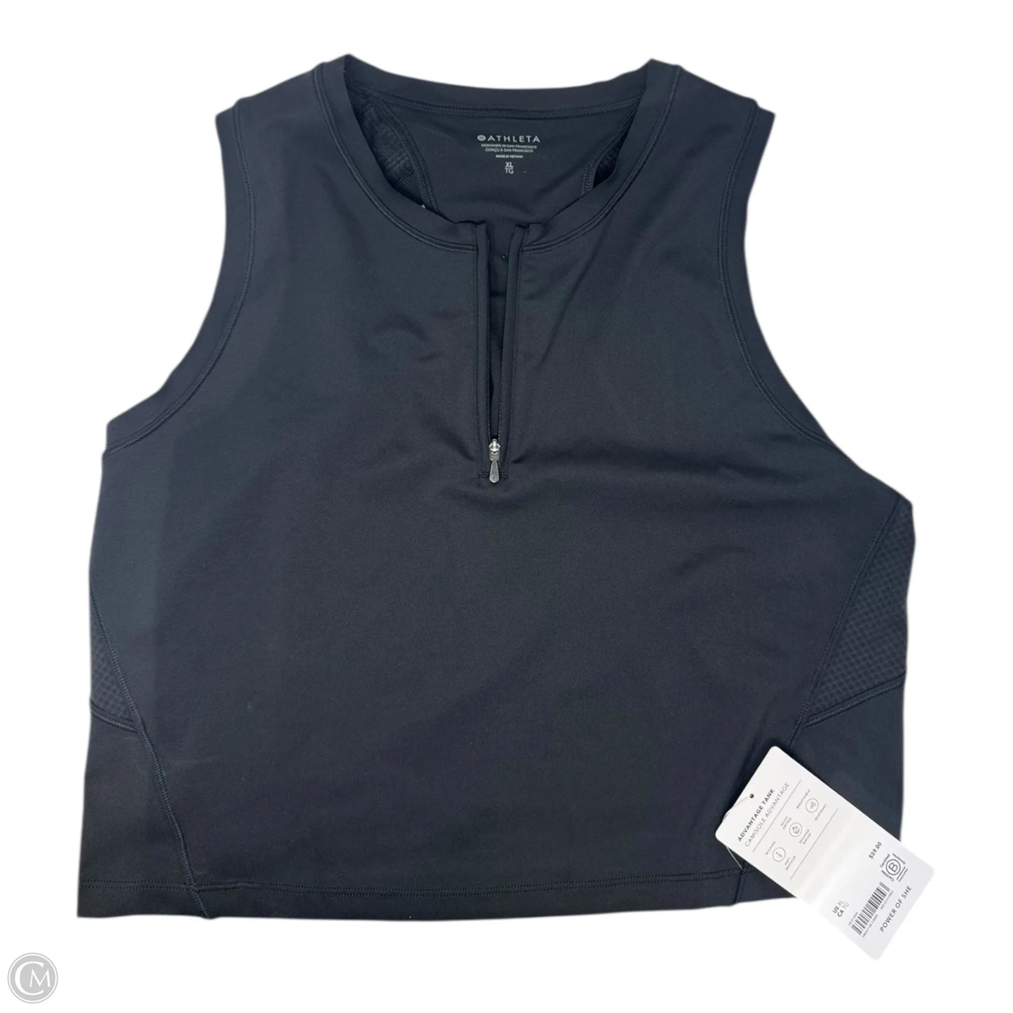 Advantage Athletic Tank Top By Athleta In Black, Size: Xl