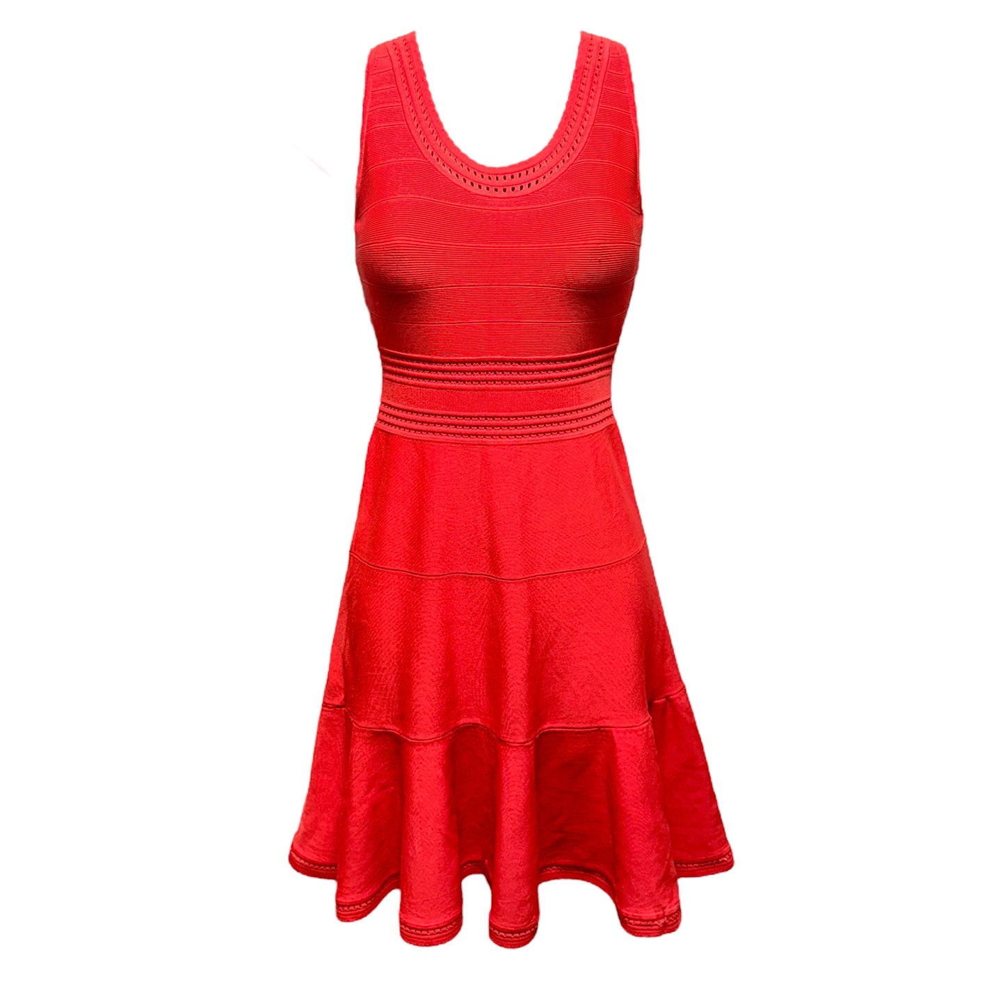 Perry Sleeveless Mini Dress Designer By Diane Von Furstenberg In Red, Size: Sp