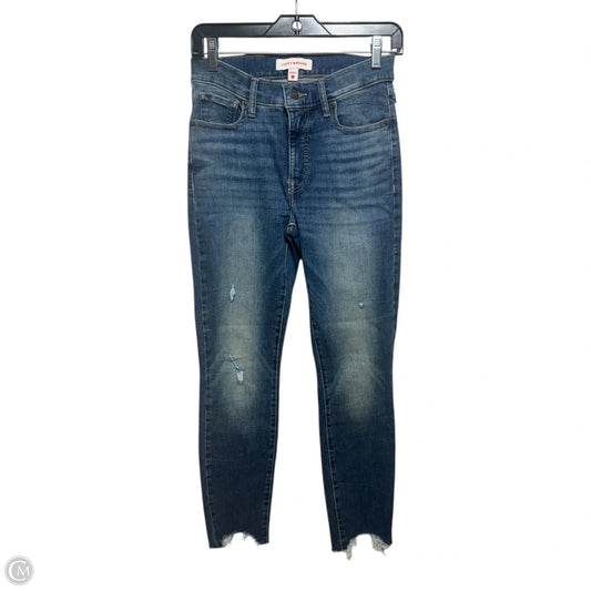 Jeans Straight By Lucky Brand In Blue Denim, Size: 2