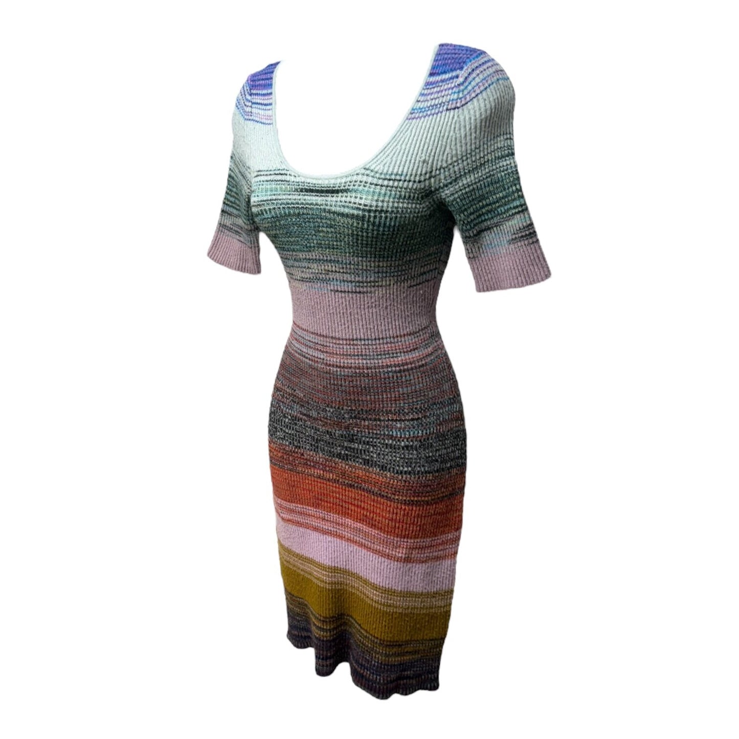 Space-Dyed Knit Midi Dress By Anthropologie  Size: XS