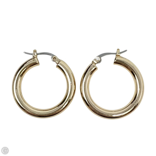 Gold Tone Hoop Earrings By Unbranded