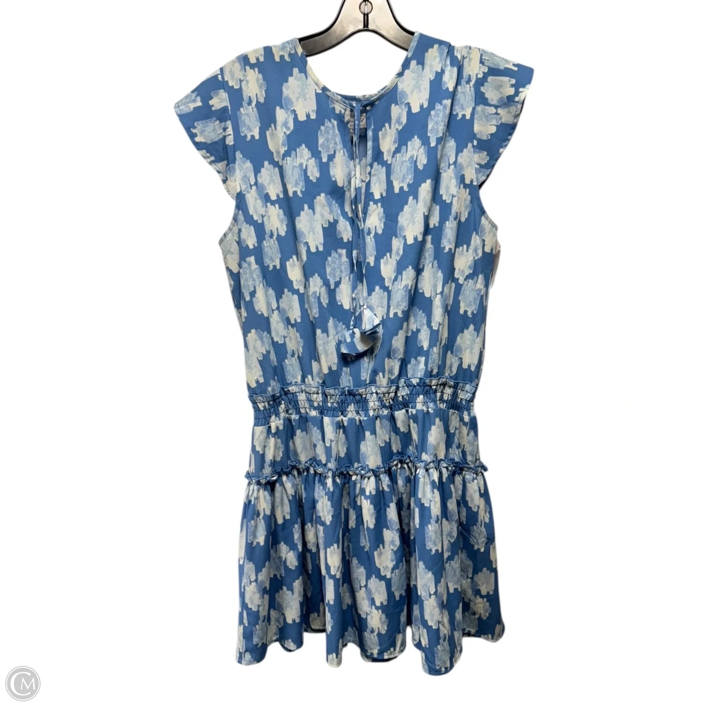 Dress Casual Midi By Mudpie In Blue, Size: M