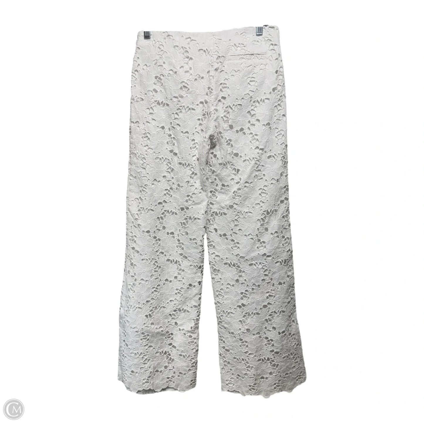 Vintage Eyelet Pants By Lilly Pulitzer In White, Size: 4