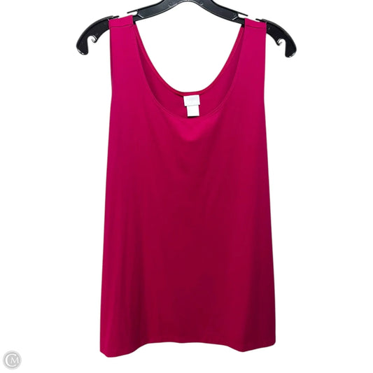 Tunic Sleeveless By Chicos In Pink, Size: 1x
