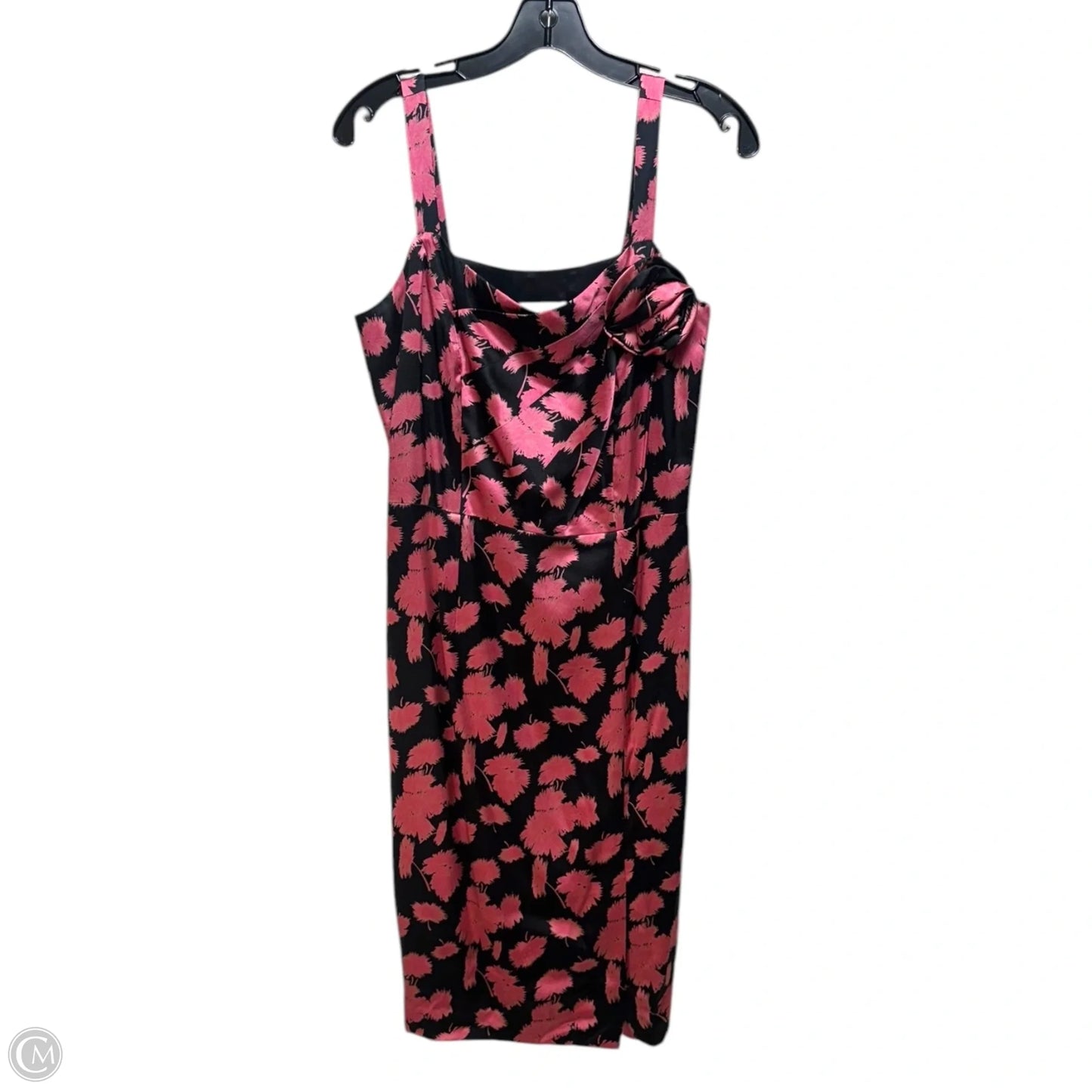 Silk Dress Casual Midi By Doncaster In Pink, Size: 8