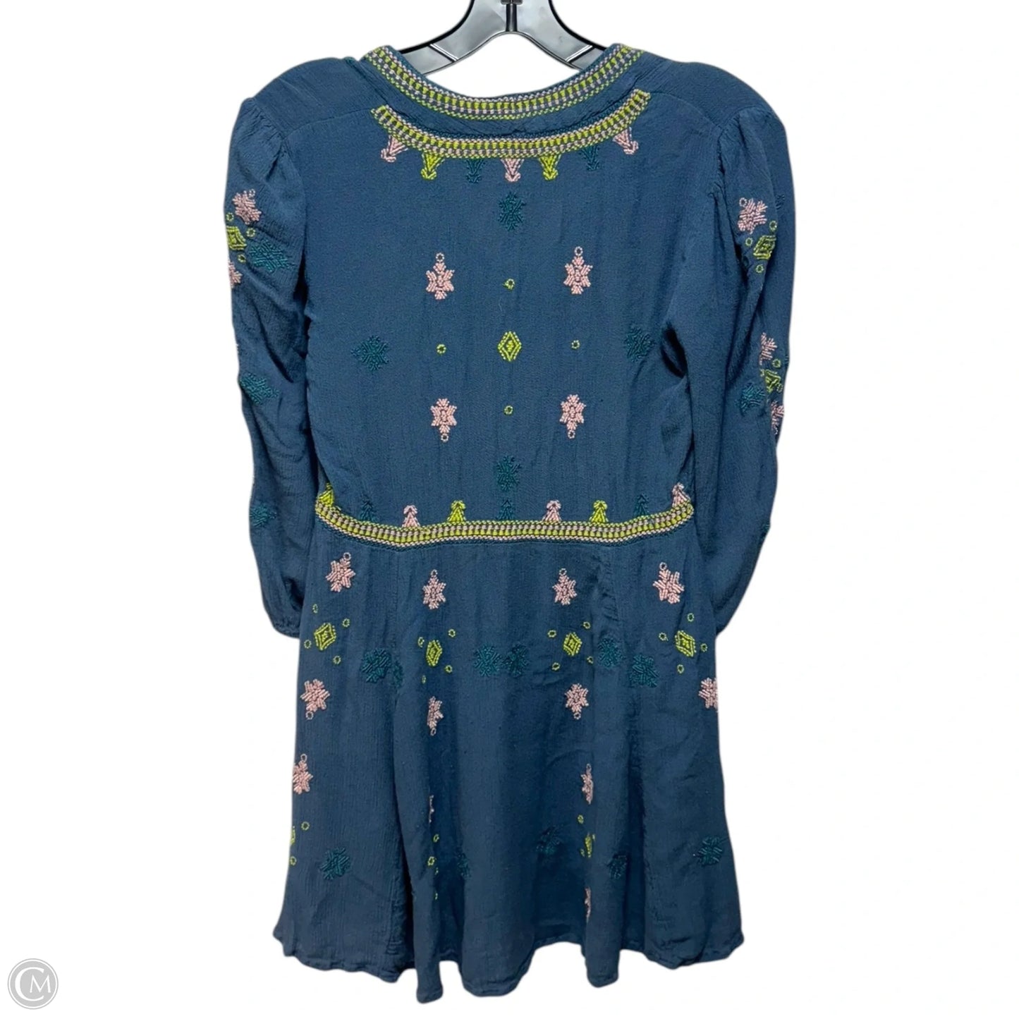 Star Gazer Mini Tunic Dress By Free People In Blue, Size: XS