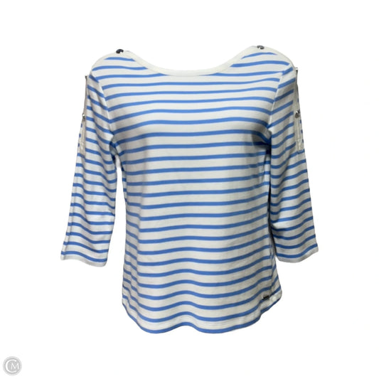 Top Long Sleeve By Saint James In Striped Pattern, Size: 14