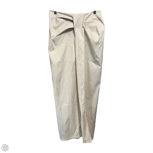 Skirt Maxi By micas In Cream, Size: M