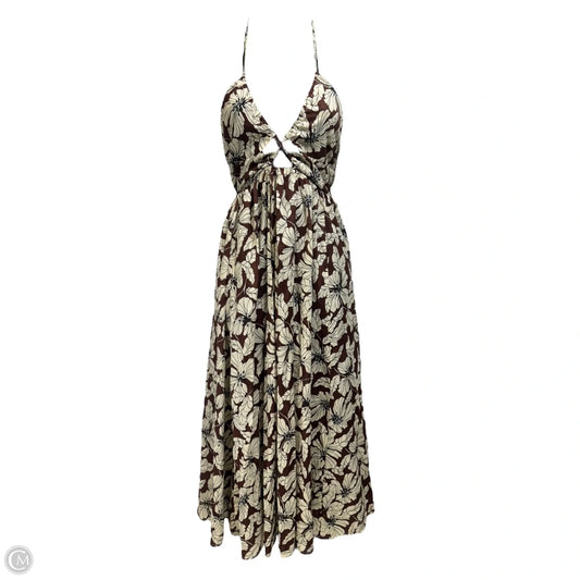 Halter Dress Casual Maxi By J. Crew In Floral Print, Size: S