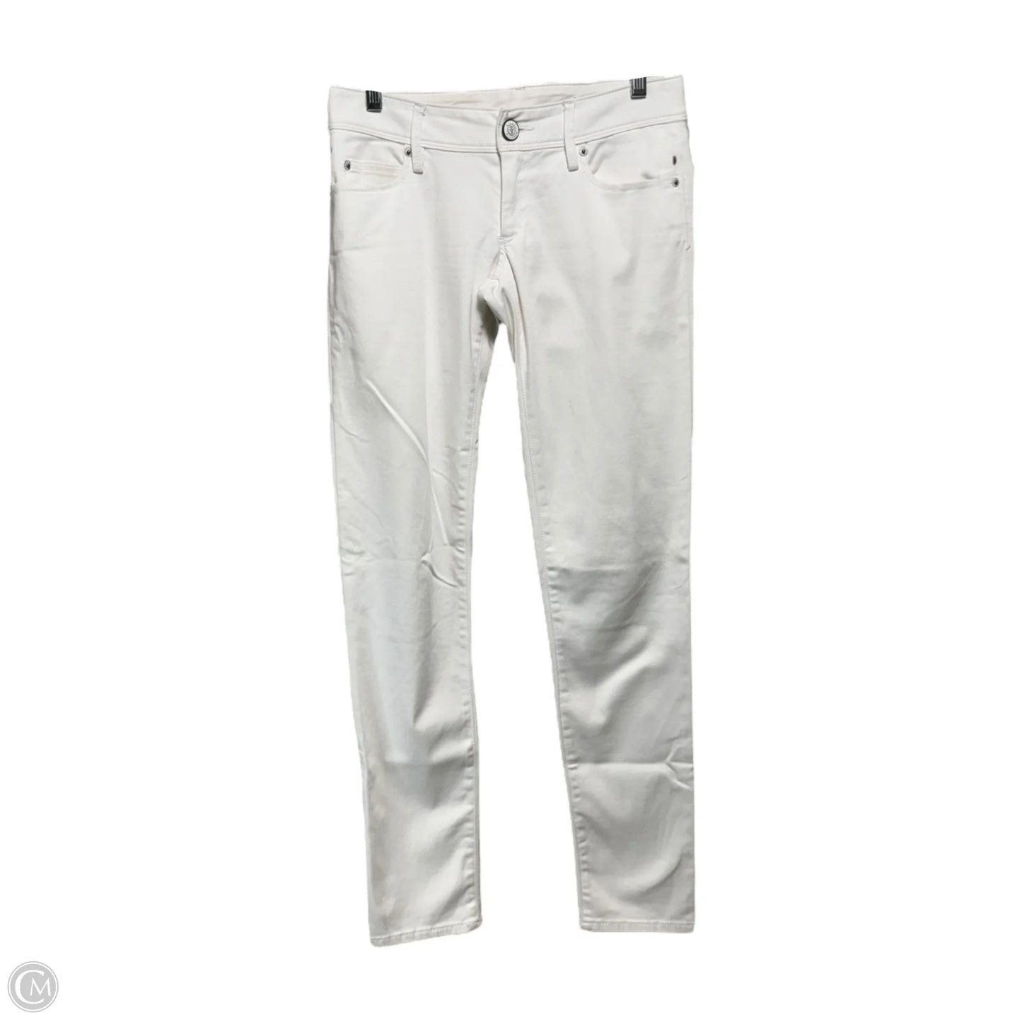 Worth Skinny Jeans Designer By Lilly Pulitzer In Resort White, Size: 0