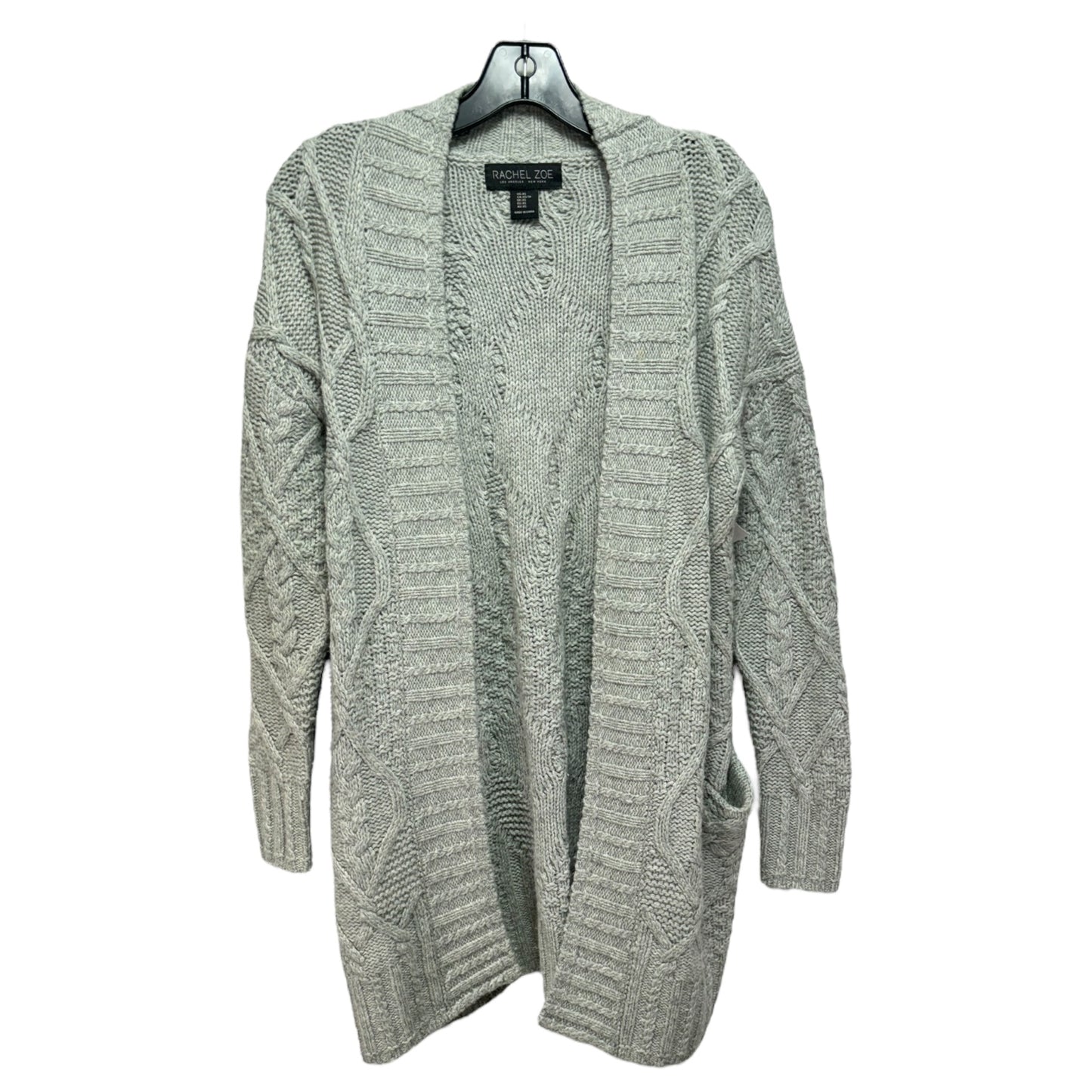 Sweater Cardigan By Rachel Zoe In Grey, Size: Xs