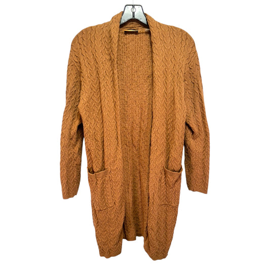 Sweater Cardigan By Tahari By Arthur Levine In Brown, Size: S