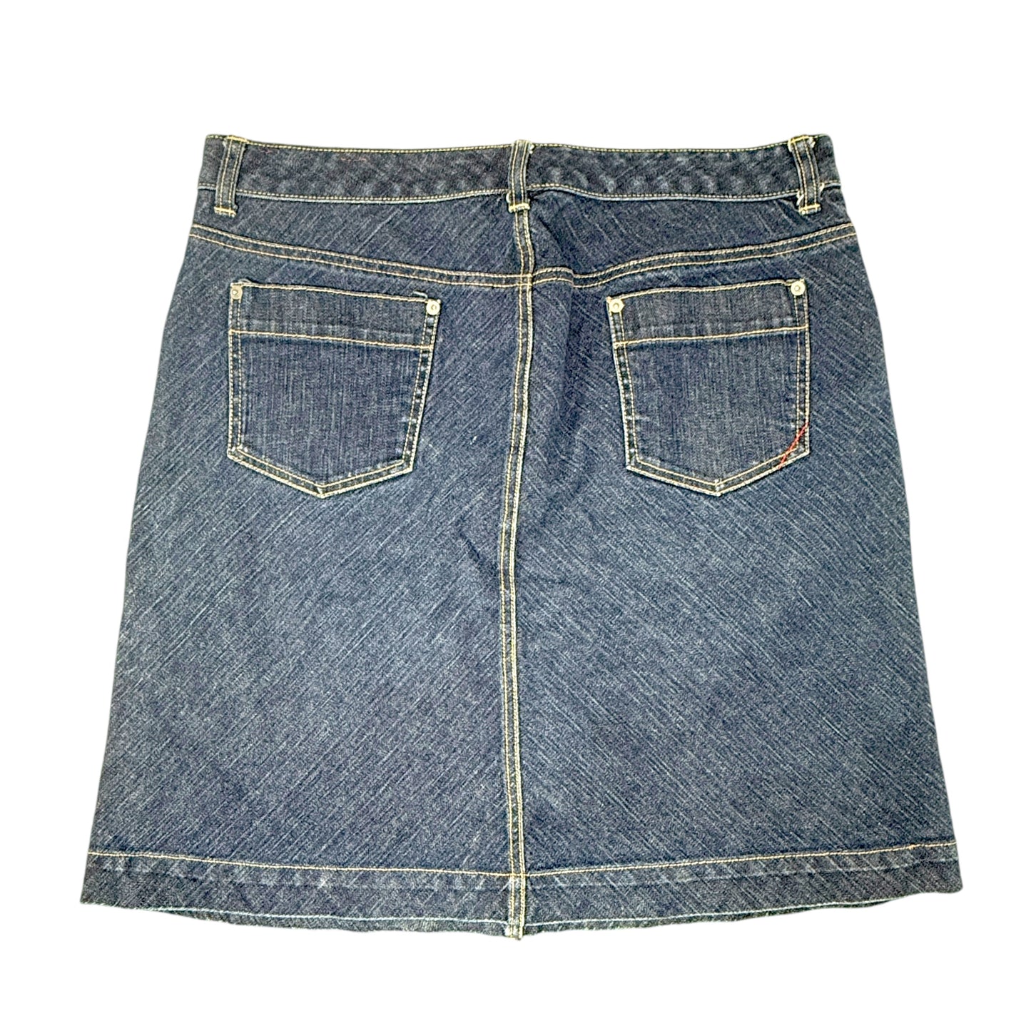 Denim Mini Skirt By Banana Republic In Blue, Size: 14