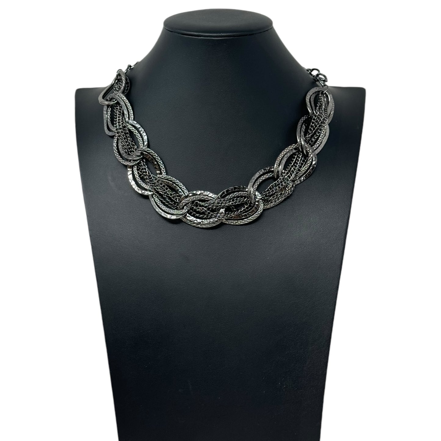 Textured Link Necklace By Lane Bryant, Size: 0