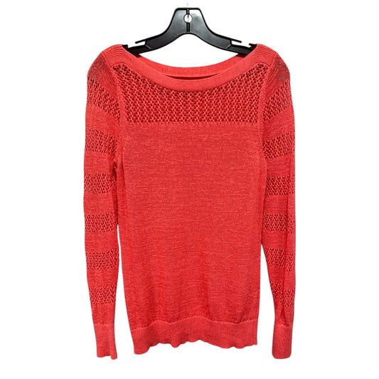 Sweater By Loft In Coral, Size: S