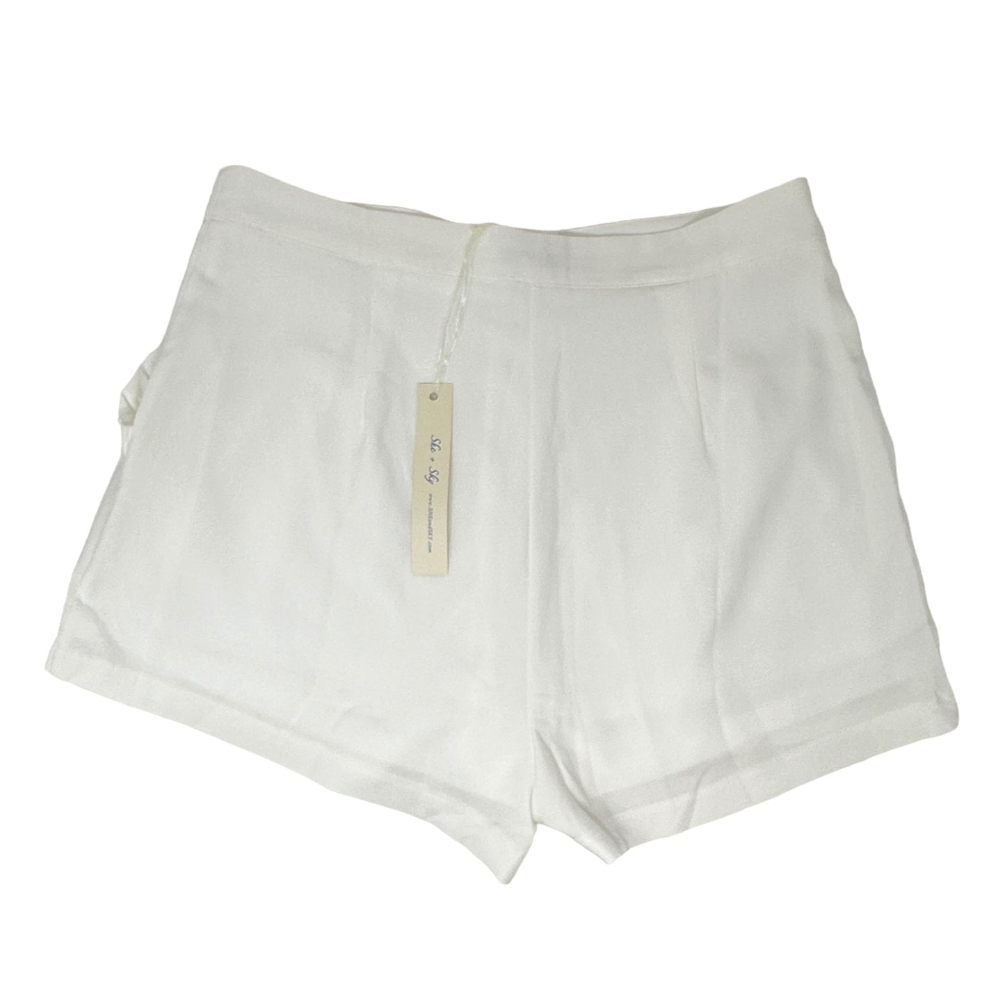 White Shorts She + Sky, Size L