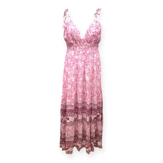Can't Get Past This Moment Floral Maxi Dress By Aakaa  Size: L