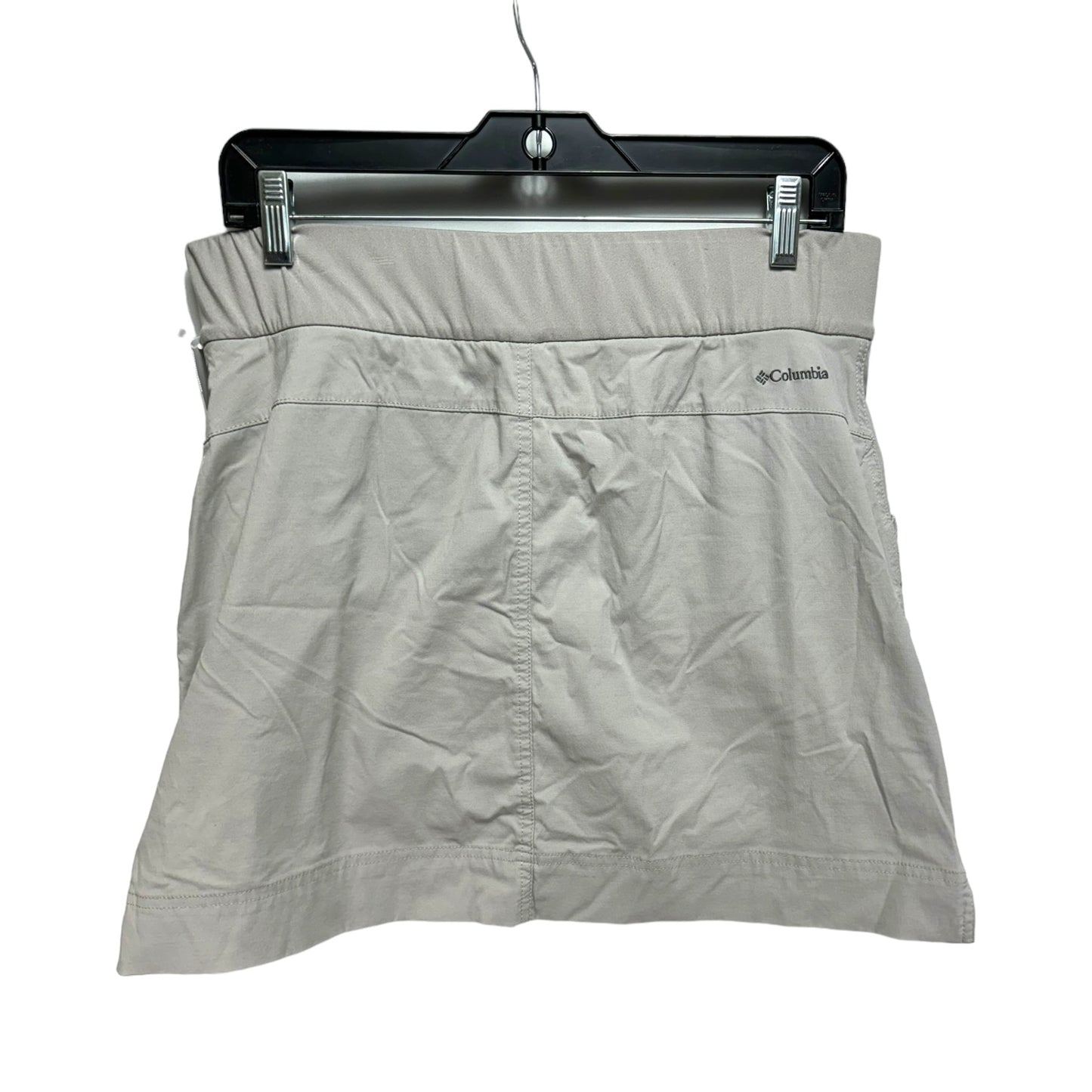 Athletic Skort By Columbia In Taupe, Size: L