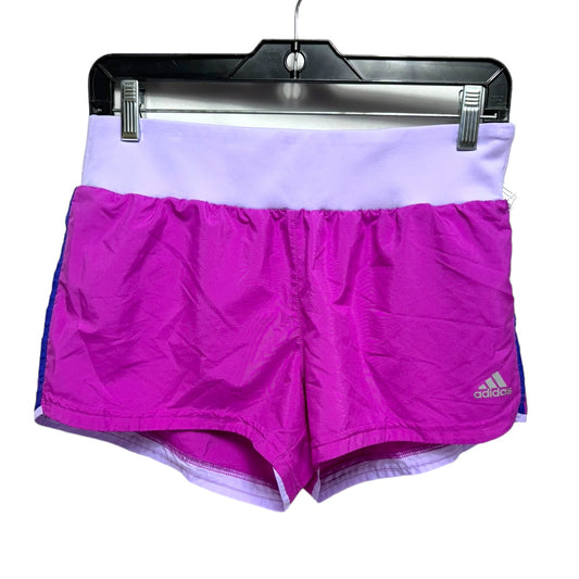 Athletic Shorts By Adidas In Purple, Size: Xs