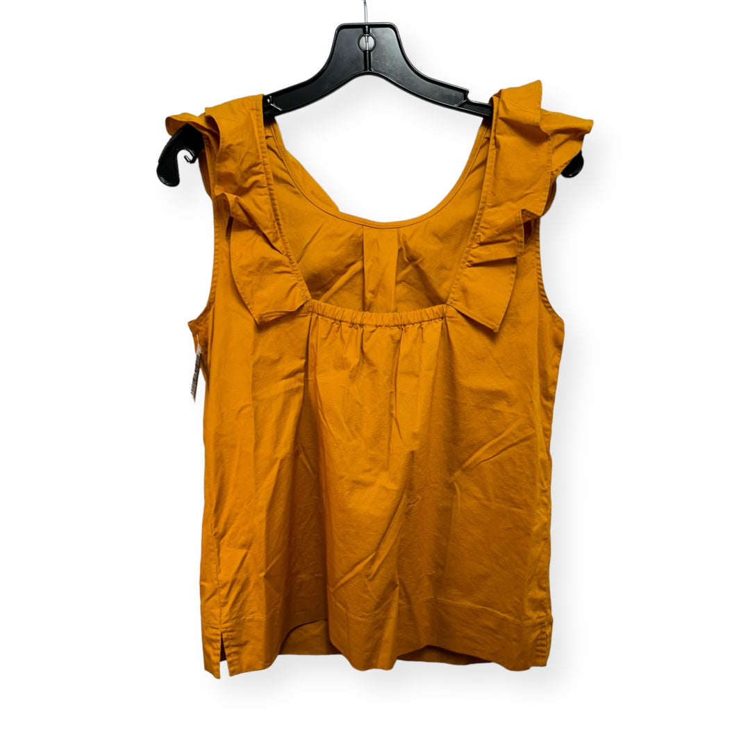 Orange Top Sleeveless J. Crew, Size 6