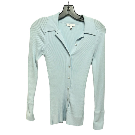 Sweater Cardigan By Reiss In Light Blue, Size: Xs