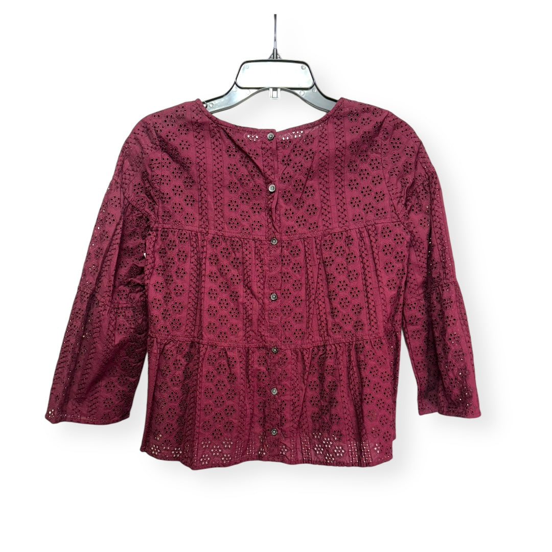 Top Long Sleeve By Madewell  Size: Xs