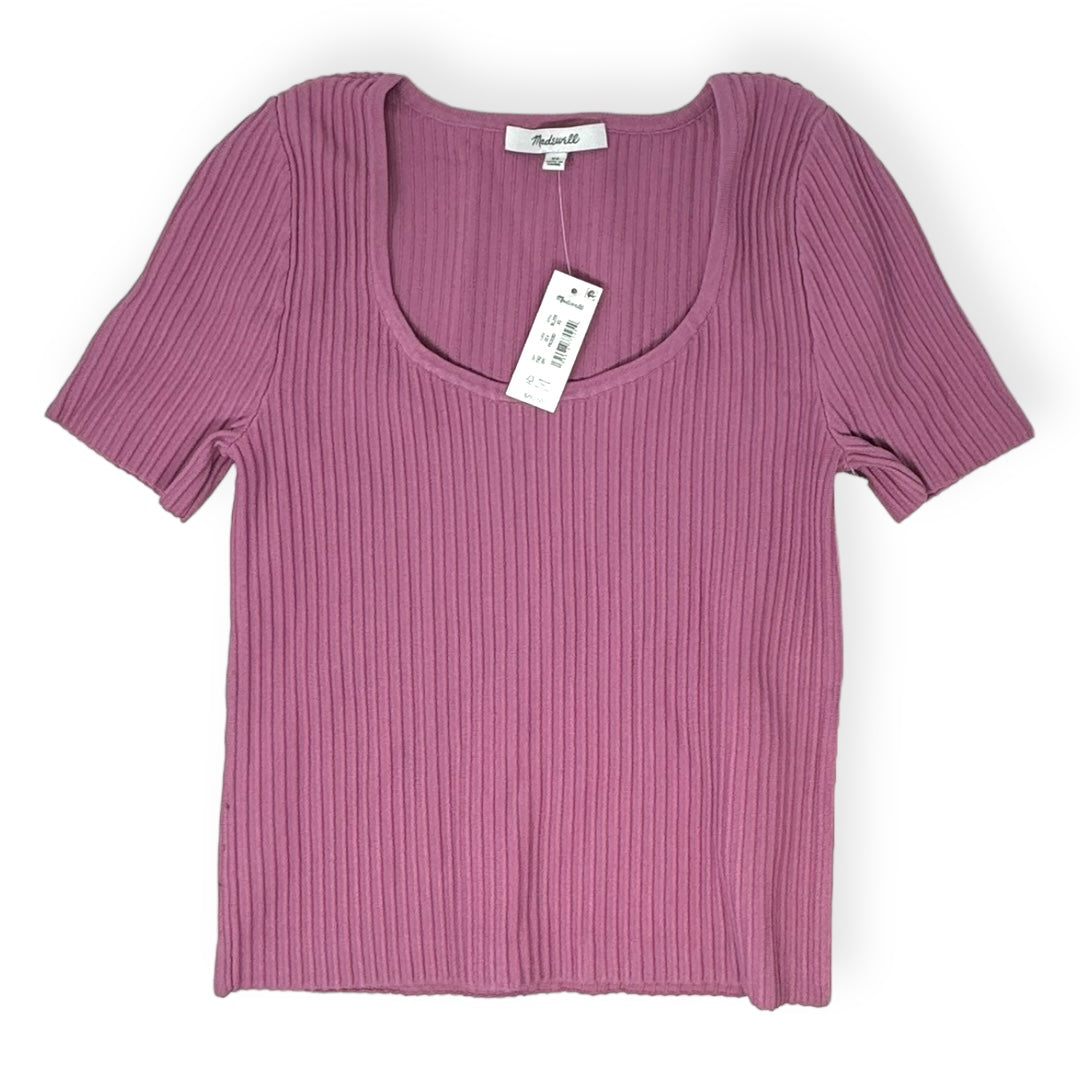 Pink Top Short Sleeve Madewell, Size Xs