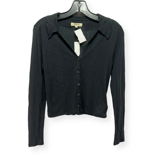 Black Top Long Sleeve Madewell, Size L