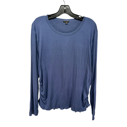 Top Long Sleeve By Coco And Carmen In Blue, Size: Xl