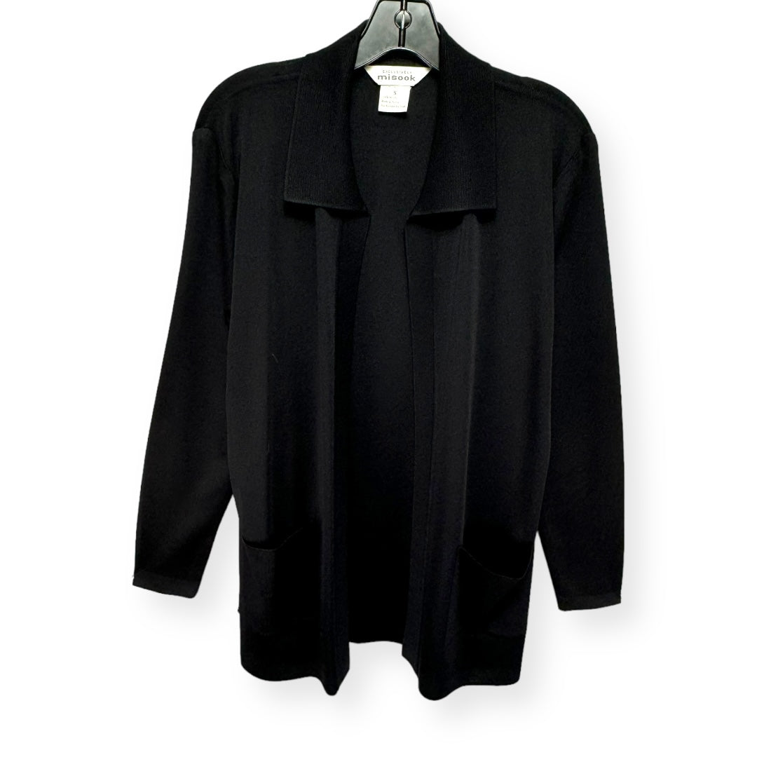 Black Sweater Cardigan Misook, Size S