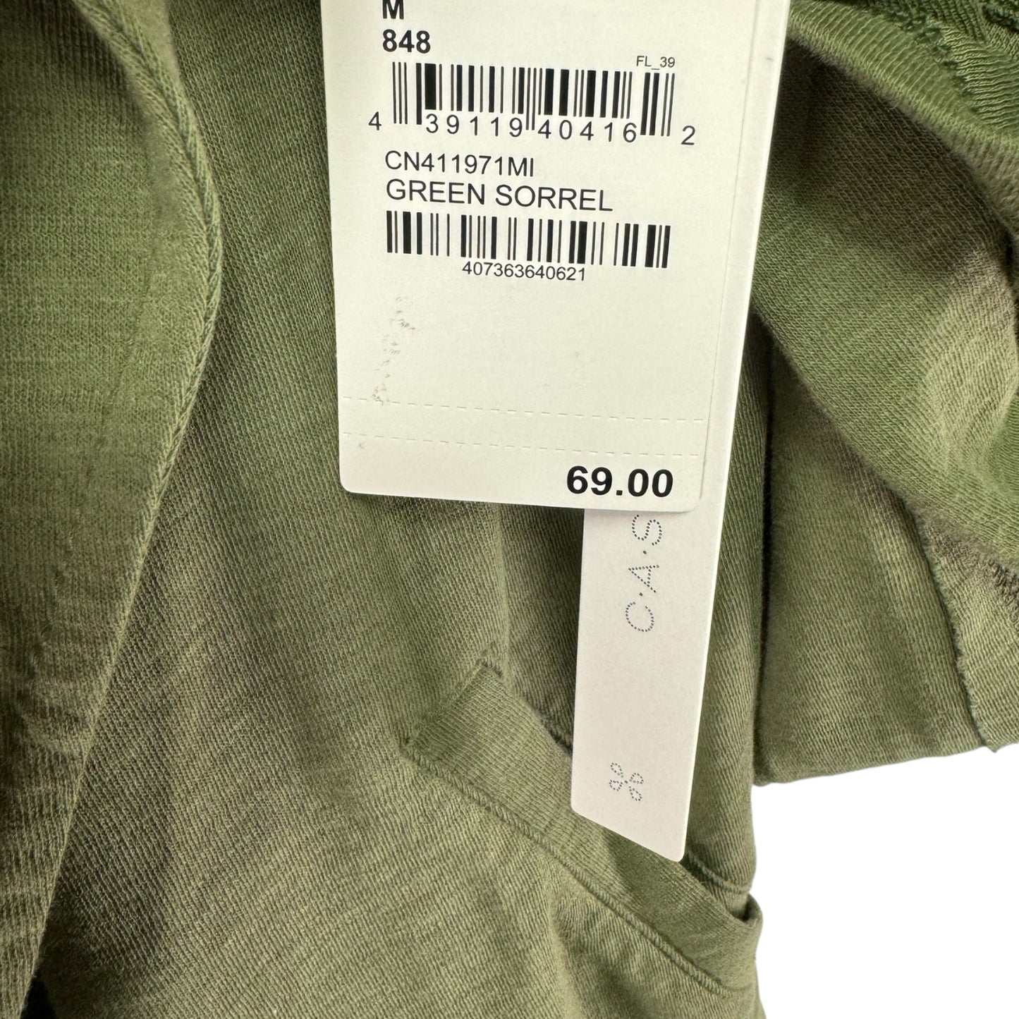 Jacket Fleece By Caslon In Green, Size: M