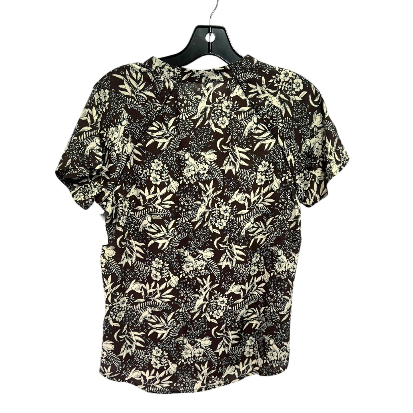 Top Short Sleeve By Scotch & Soda In Floral Print, Size: S