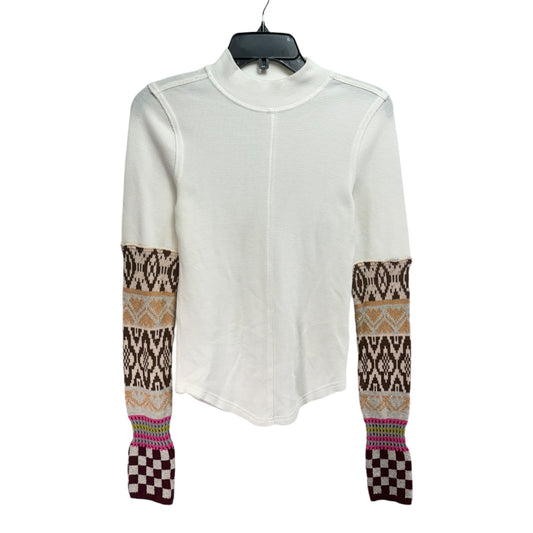 Top Long Sleeve By We The Free In Multi-colored, Size: S