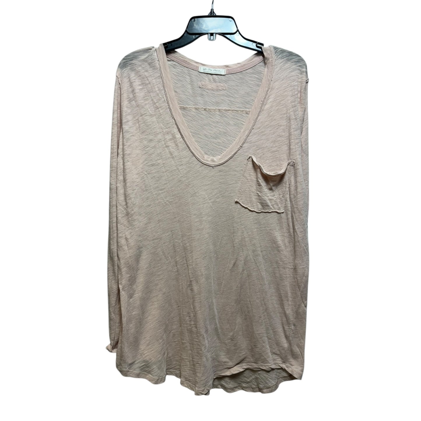 Top Long Sleeve By We The Free In Peach, Size: L