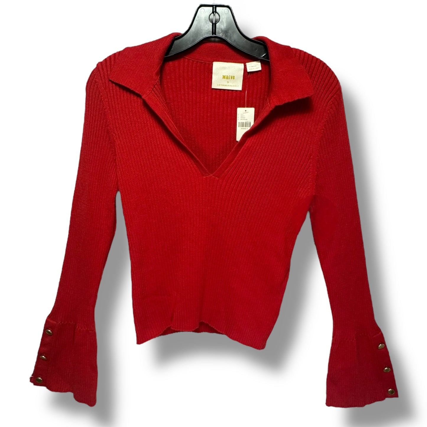 Sweater By Maeve In Red, Size: M