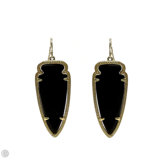 Skylar Black Glass Earrings By Kendra Scott