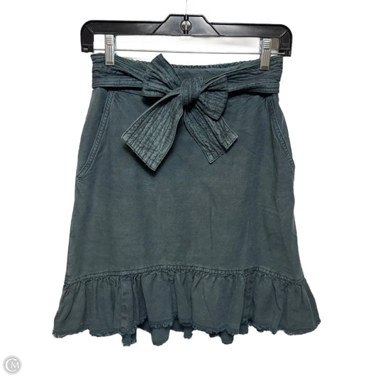 Skirt Mini & Short By Pilcro In Blue, Size: Xs