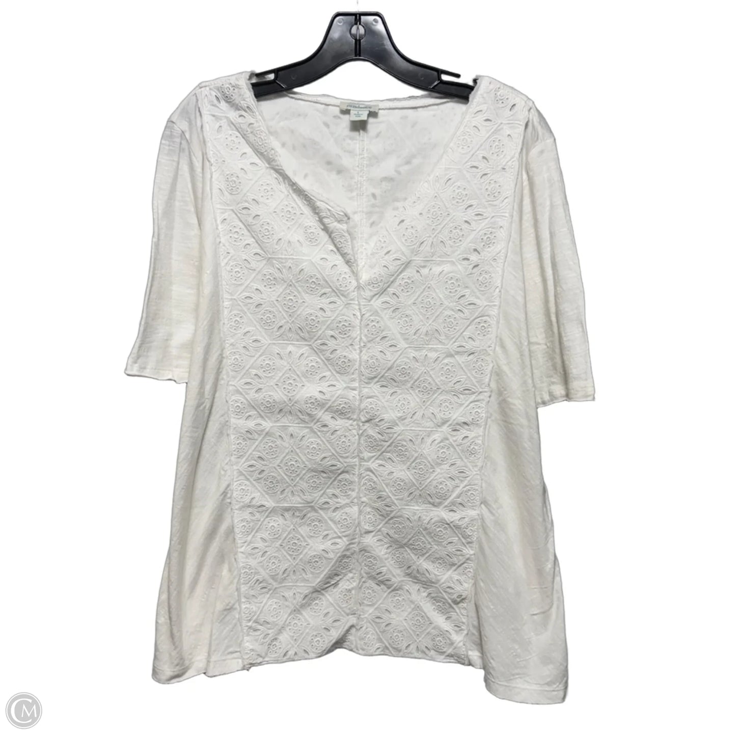 Top Sleeveless By Sundance In White, Size: L
