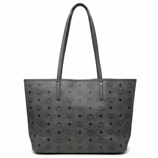 Visetos Liz Reversible Shopper Tote Luxury Designer By MCM, Size: Medium