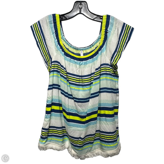 Top Short Sleeve By Southern Tide In Striped Pattern, Size: Xs