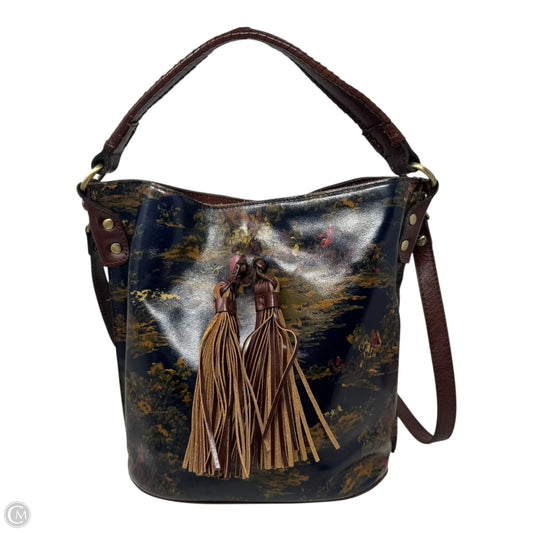 Otavia Bucket Handbag Designer By Patricia Nash, Size: Medium