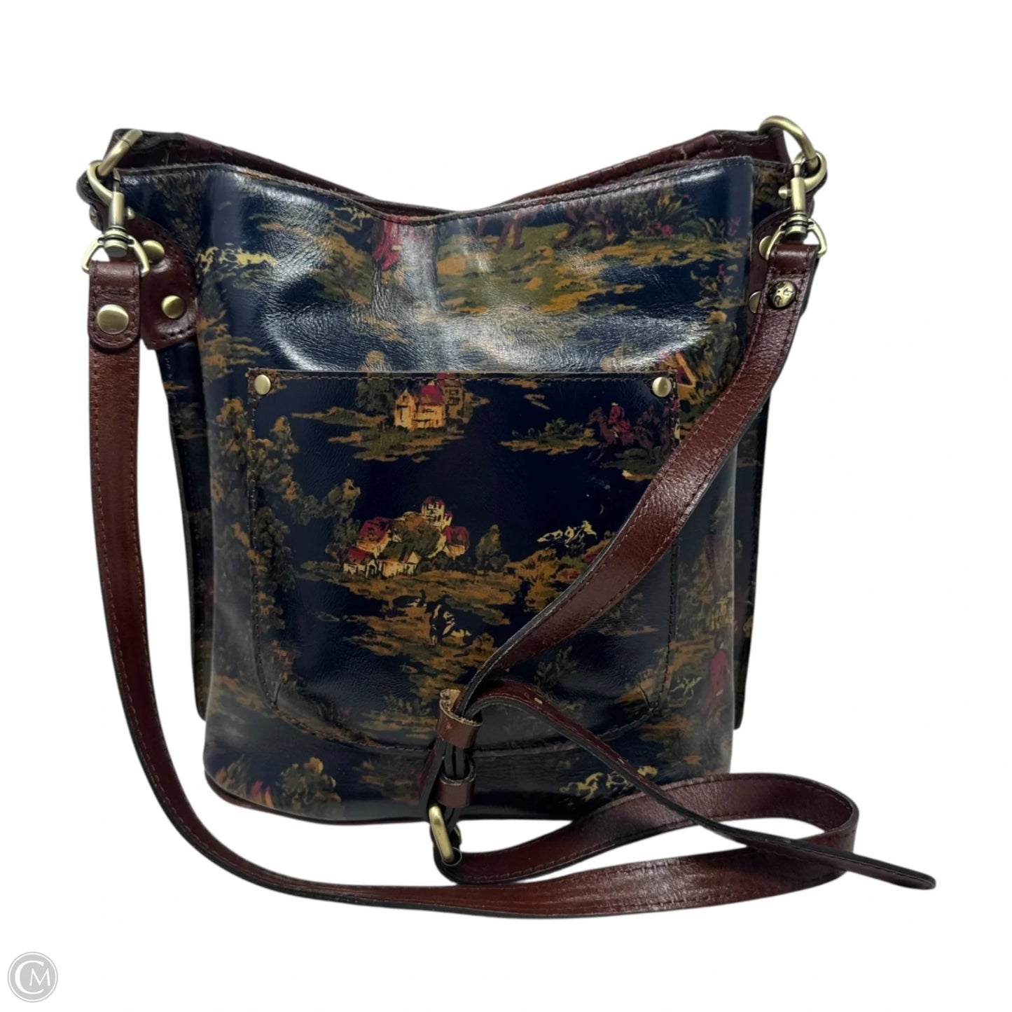 Otavia Bucket Handbag Designer By Patricia Nash, Size: Medium