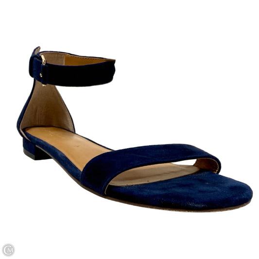 Hadley Suede Sandals By J. Crew In Navy, Size: 6.5
