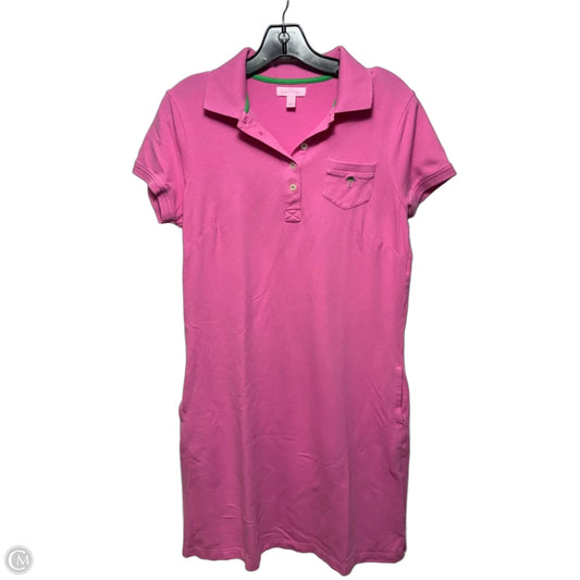 Polo Dress Designer By Lilly Pulitzer In Pink, Size: S