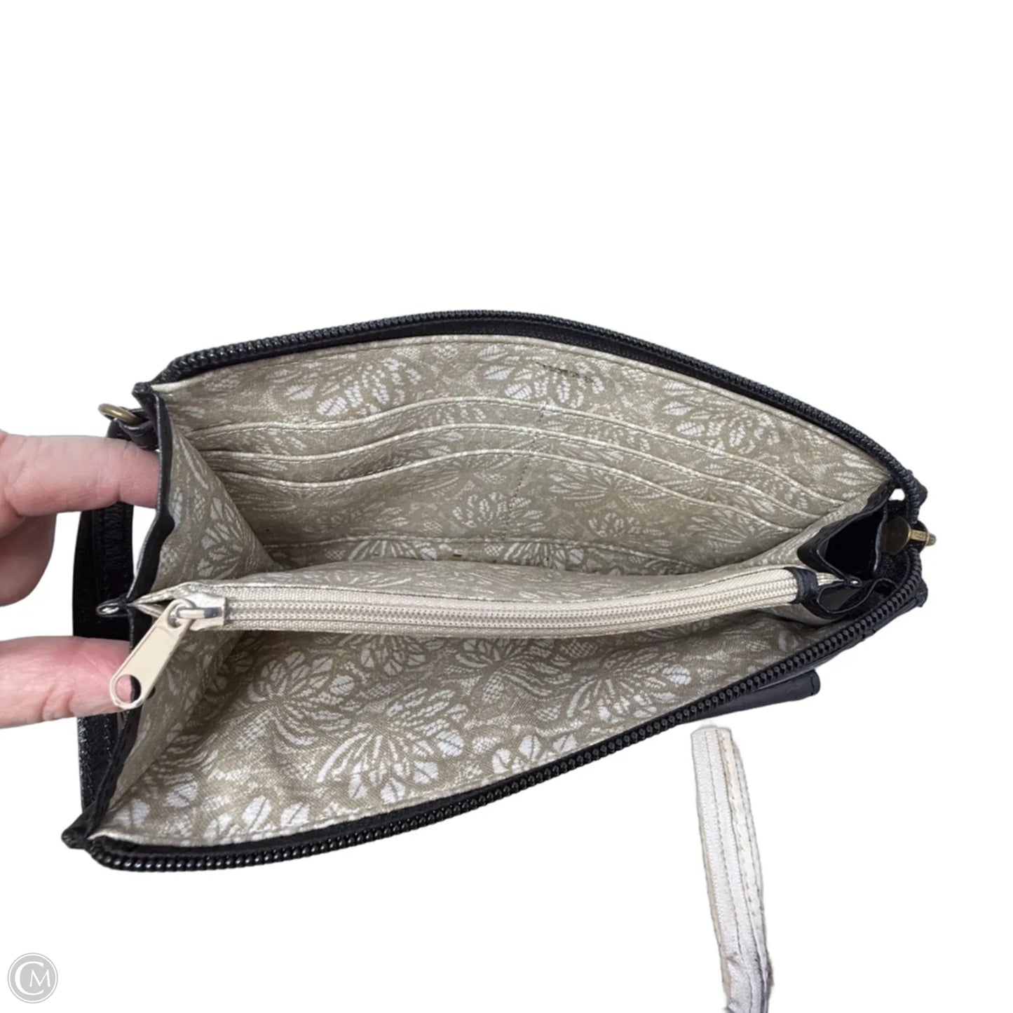 Darma Leather Clutch By Hobo Intl, Size: Medium