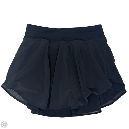 Athletic Skort By Lululemon In Black, Size: 6