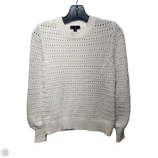 Sweater By J. Crew In Cream, Size: Xs