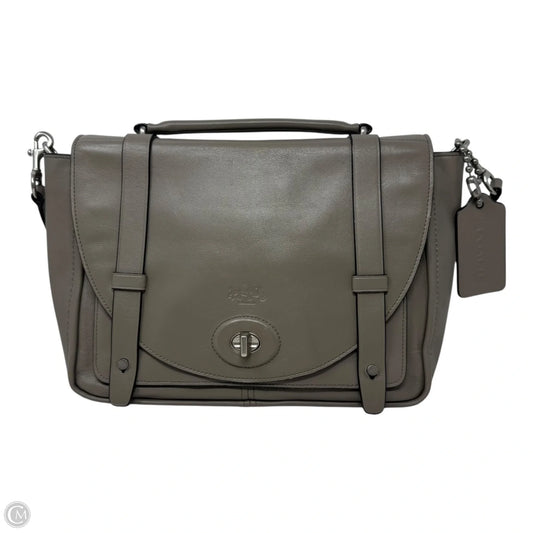 Bleecker Messenger Handbag Designer By Coach, Size: Medium