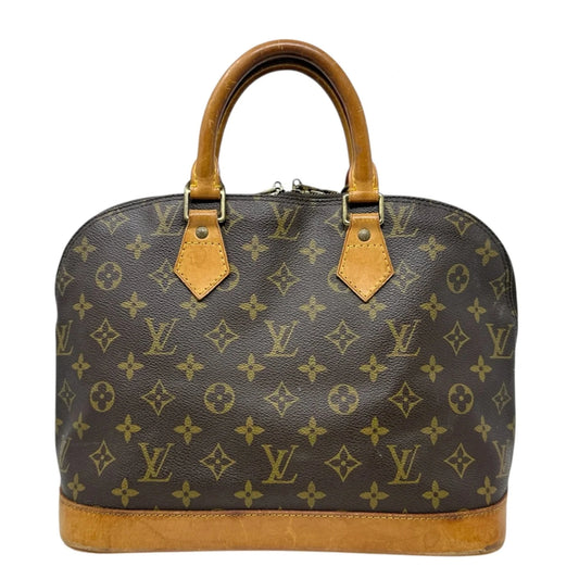 AS IS Monogram Canvas Alma PM Handbag Luxury Designer By Louis Vuitton, Size: Medium